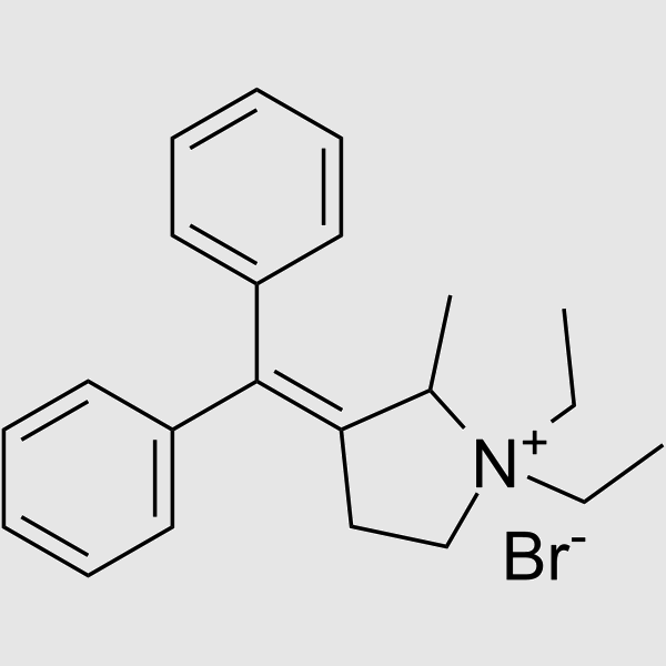 Prifinium bromide structure, CAS 4630-95-9