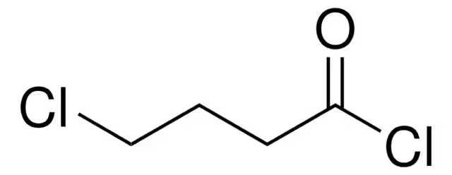 4-Chlorobutyryl chloride structure, CAS 4635-59-0