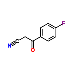 4-Fluorobenzoylacetonitrile structure, CAS 4640-67-9