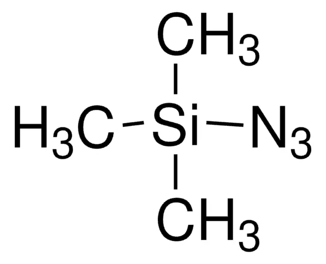 Azidotrimethylsilane structure, CAS 4648-54-8