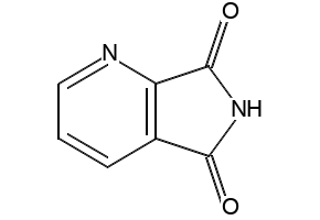 3,4-Pyridinedicarboximide structure, CAS 4664-00-0