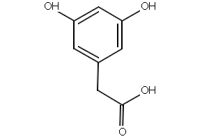 3,5-Dihdyroxyphenylacetic acid structure, CAS 4670-09-1