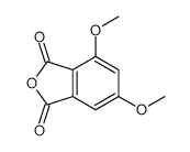 3,5-Dimethoxyphthalic anhydride structure, CAS 4670-17-1