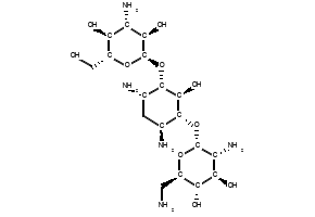 Bekanamycin structure, CAS 4696-76-8
