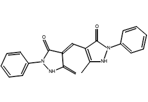 Solvent Yellow 93 structure, CAS 4702-90-3