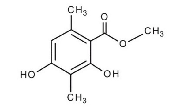 Methyl 2,4-dihydroxy-3,6-dimethylbenzoate structure, CAS 4707-47-5