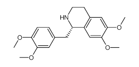 (S)-(-)-Tetrahydropapaverine structure, CAS 4747-98-2