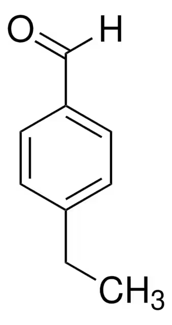 4-Ethylbenzaldehyde structure, CAS 4748-78-1