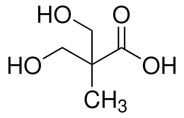2,2-Bis(hydroxymethyl)propionic acid structure, CAS 4767-03-7