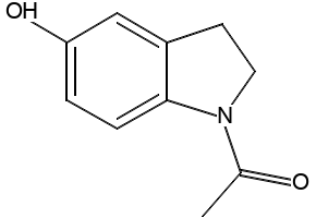 1-(5-Hydroxyindolin-1-yl)ethanone structure, CAS 4770-32-5