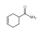 Cyclohex-3-ene-1-carboxamide structure, CAS 4771-81-7