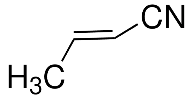 Crotononitrile structure, CAS 4786-20-3