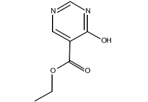Ethyl 4-hydroxypyrimidine-5-carboxylate structure, CAS 4786-52-1
