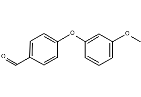 3-(4-METHOXYPHENOXY)BENZALDEHYDE structure, CAS 62373-80-2