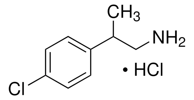 2-(4-Chlorophenyl)propan-1-amine hydrochloride structure, CAS 4806-79-5