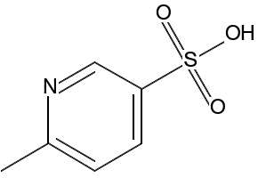 6-Methylpyridine-3-sulfonic acid structure, CAS 4808-69-9