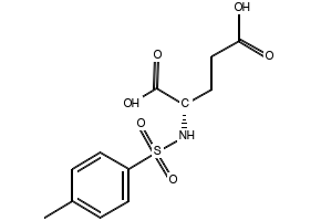 N-(p-Tolylsulphonyl)-L-glutamic acid structure, CAS 4816-80-2