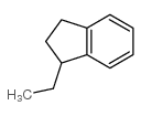 1-Ethylindane structure, CAS 4830-99-3