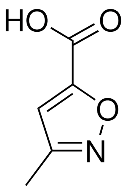 3-Methylisoxazole-5-carboxylic acid structure, CAS 4857-42-5