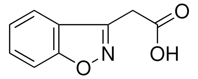 2-(1,2-Benzisoxazol-3-yl)acetic acid structure, CAS 4865-84-3
