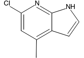 6-Chloro-4-methyl-7-azaindole structure, CAS 4894-29-5
