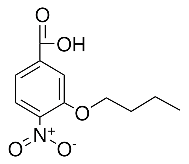 4-Butoxy-3-nitrobenzoic acid structure, CAS 4906-28-9