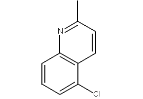 5-Chloroquinaldine structure, CAS 4964-69-6