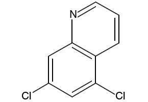 5,7-Dichloroquinoline structure, CAS 4964-77-6