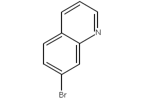 7-Bromoquinoline structure, CAS 4965-36-0