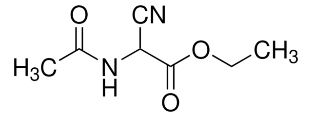 Ethyl acetamidocyanoacetate structure, CAS 4977-62-2