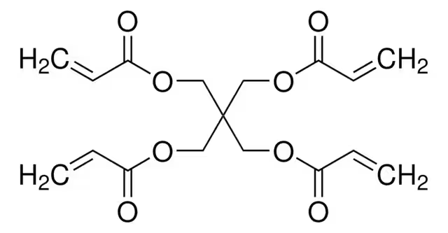 Pentaerythritol tetraacrylate structure, CAS 4986-89-4