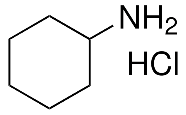 Cyclohexylamine hydrochloride structure, CAS 4998-76-9
