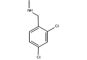 (2,4-Dichlorobenzyl)methylamine structure, CAS 5013-77-4