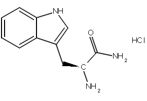 L-Tryptophanamide hydrochloride structure, CAS 5022-65-1