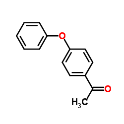 4'-Phenoxyacetophenone structure, CAS 5031-78-7