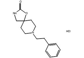 Fenspirid structure, CAS 5053-06-5