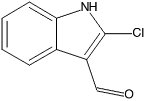 2-Chloro-1H-indole-3-carbaldehyde structure, CAS 5059-30-3
