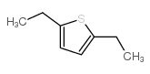 2,5-Diethylthiophene structure, CAS 5069-23-8