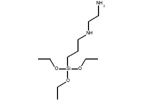 N-(3-Triethoxysilylpropyl)ethylenediamine structure, CAS 5089-72-5