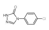4-(4-Chlorophenyl)-1H-1,2,4-triazol-5(4H)-one structure, CAS 5097-86-9
