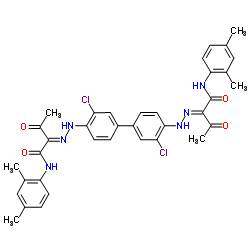 Pigment Yellow 13 structure, CAS 5102-83-0