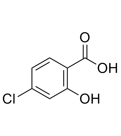 4-Chlorosalicylic acid structure, CAS 5106-98-9