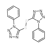 5,5'-Dithiobis(1-phenyl-1H-tetrazole) structure, CAS 5117-07-7