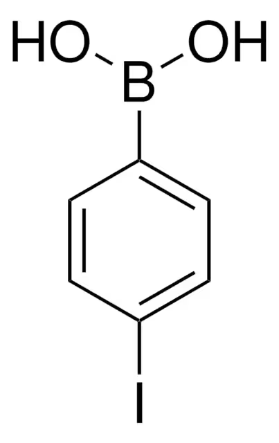 4-Iodophenylboronic acid structure, CAS 5122-99-6