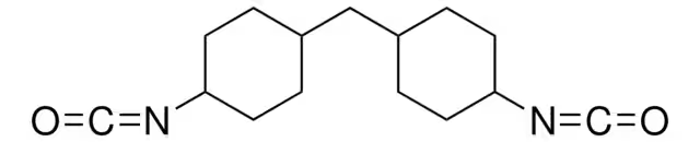 Methylene-bis(4-cyclohexylisocyanate) structure, CAS 5124-30-1
