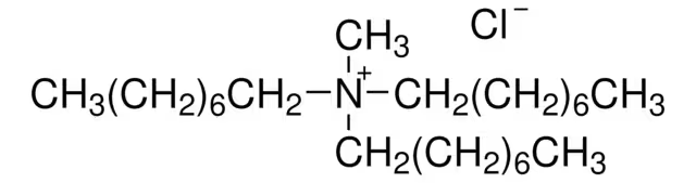 Methyl trioctyl ammonium chloride structure, CAS 5137-55-3