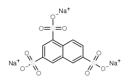 Trisodium 1,3,6-naphthalenetrisulfonate structure, CAS 5182-30-9