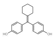 4,4'-Cyclohexylidenemethylenediphenol structure, CAS 5189-40-2