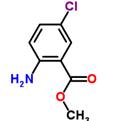 Methyl 5-chloroanthranilate structure, CAS 5202-89-1