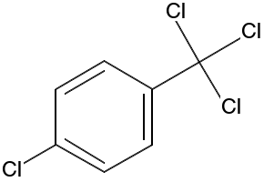 4-Chlorobenzotrichloride structure, CAS 5216-25-1